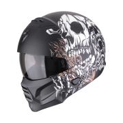 Scorpion EXO-COMBAT II GENESIS - Mat Zwart / Wit / Goud