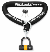 VINZ Trivor ART 4 Motorradschloss - 120 cm