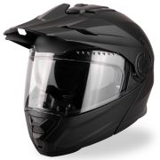 VINZ Prado Enduro Helm / Klapphelm – Matt Schwarz (zweite Chance)