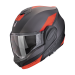 Scorpion EXO-TECH EVO TEAM - Mattschwarz/Silber/Rot