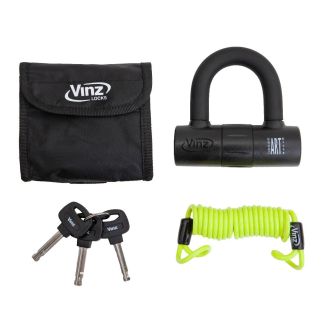 VINZ Dinara Bremsscheibenschloss ART4 - Schwarz