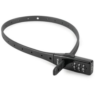 VINZ Aspen Helm­schloss / Rennrad­schloss / Ski­schloss – Schwarz