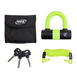 VINZ Dinara Bremsscheibenschloss ART4 - Gelb