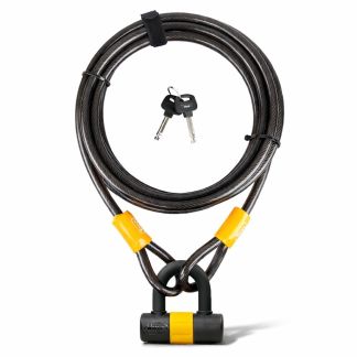 VINZ Kinabalu Kabelschloss - 12mm x 5 Meter