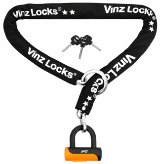 VINZ Tibba Fahrradschloss ART2 - 90cm