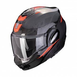 Scorpion EXO-TECH EVO CARBON ROVER - Schwarz/Rot