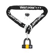 VINZ Kungur ART 3 Rollerschloss - 100 cm (Passt durch Speichenrad)