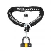 VINZ Trivor ART 4 Motorradschloss - 150 cm